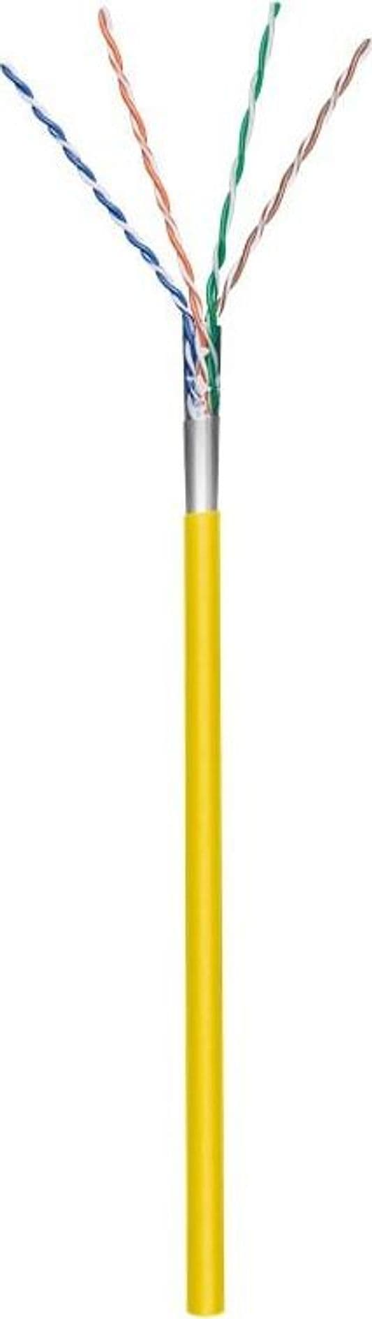 Matassa F/UTP Cavo Cat.5E CCA 100m Flessibile Giallo in Cavi Ethernet Scontolo.net - Potenza, commercioVirtuoso.it