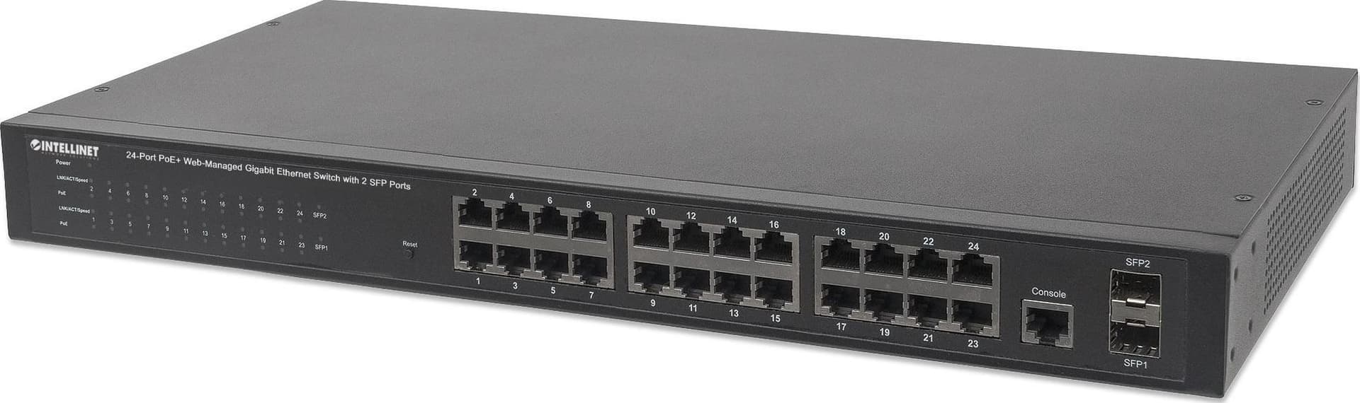 Switch 24 Porte PoE Web-Managed Gigabit Ethernet con 2 Porte SFP in  Scontolo.net - Potenza, commercioVirtuoso.it