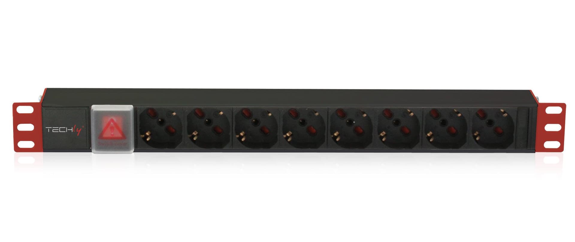Multipresa 8 Posti da Rack 19'' con Interruttore Spina Italiana 1U in Multiprese Scontolo.net - Potenza, commercioVirtuoso.it