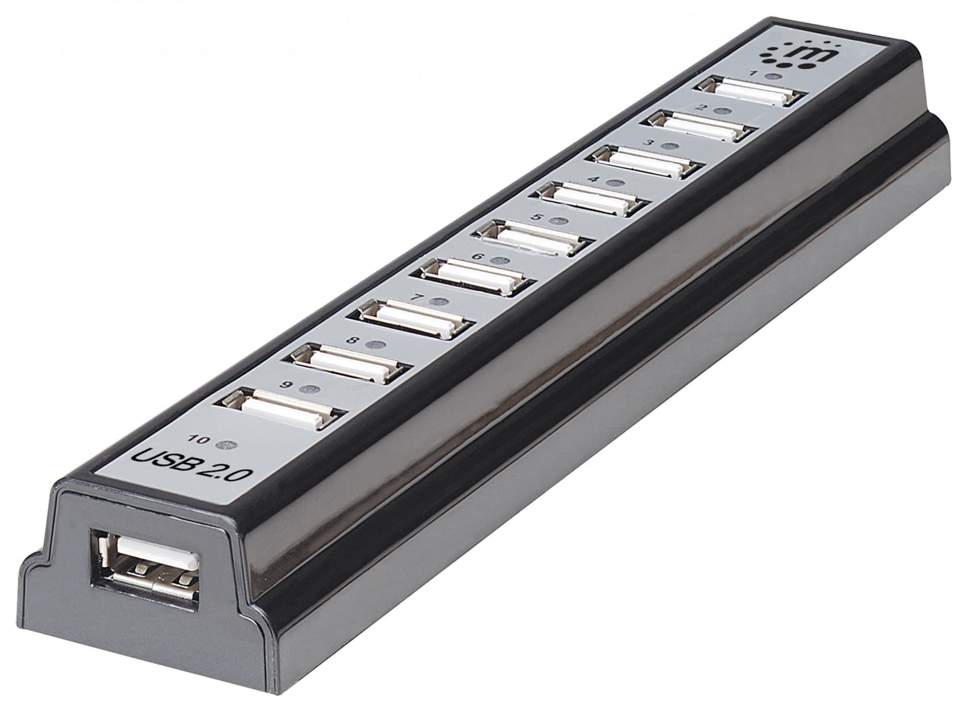 Hub USB 2.0 Hi-Speed 10 Porte da Tavolo con Alimentatore in  Scontolo.net - Potenza, commercioVirtuoso.it