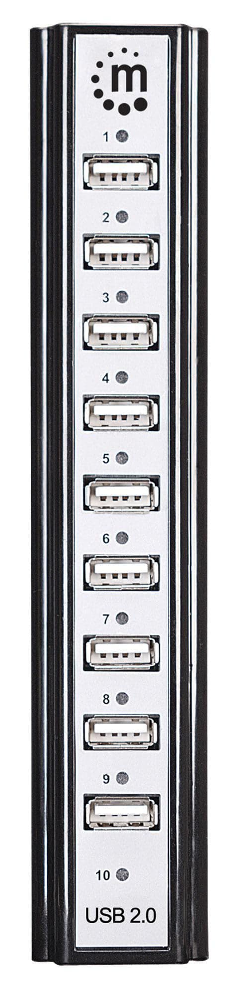 Hub USB 2.0 Hi-Speed 10 Porte da Tavolo con Alimentatore in  Scontolo.net - Potenza, commercioVirtuoso.it