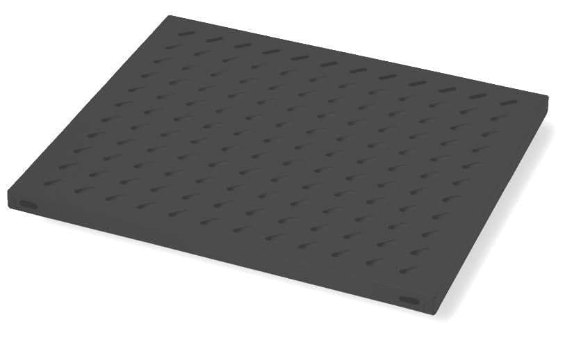 Mensola per rack 19'' 530 mm Nera 4 punti in  Scontolo.net - Potenza, commercioVirtuoso.it
