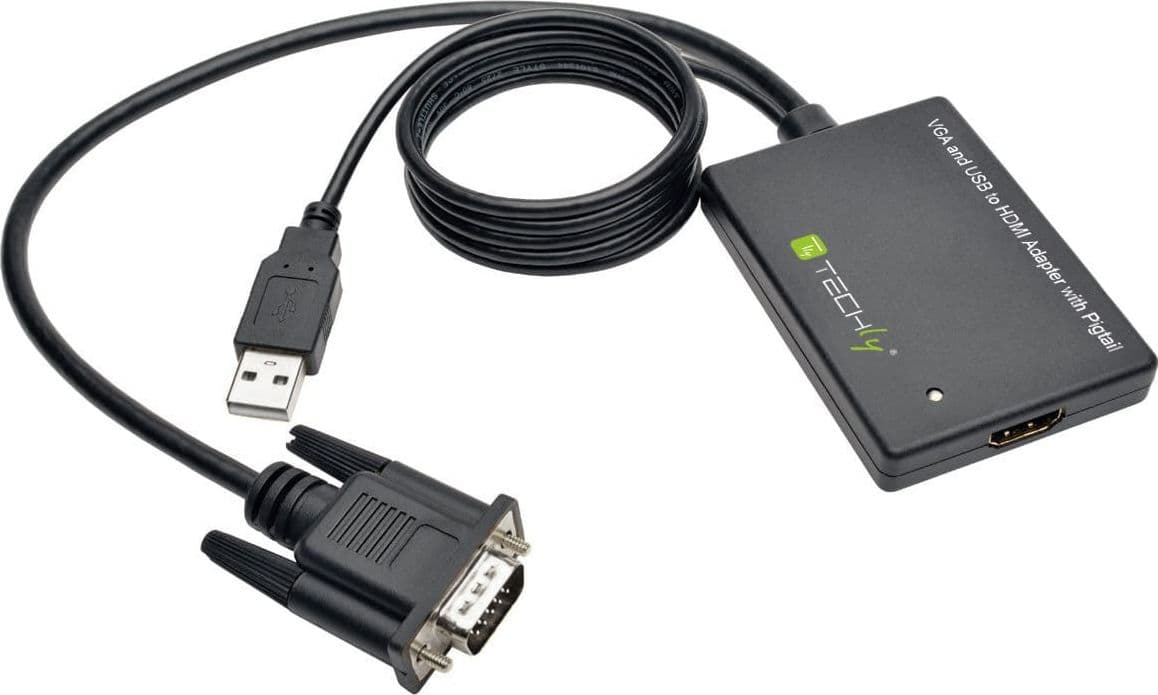 Adattatore Convertitore VGA a HDMI con Supporto Audio via USB in  Scontolo.net - Potenza, commercioVirtuoso.it