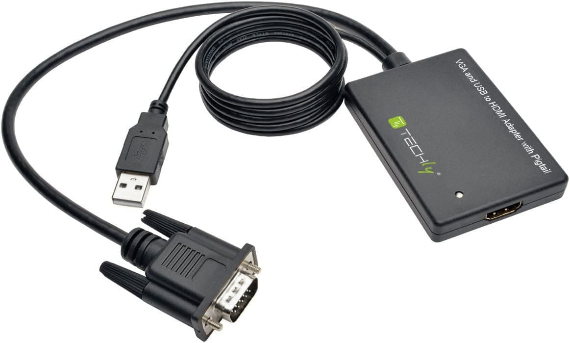 Adattatore Convertitore VGA a HDMI con Supporto Audio via USB in  Scontolo.net - Potenza, commercioVirtuoso.it