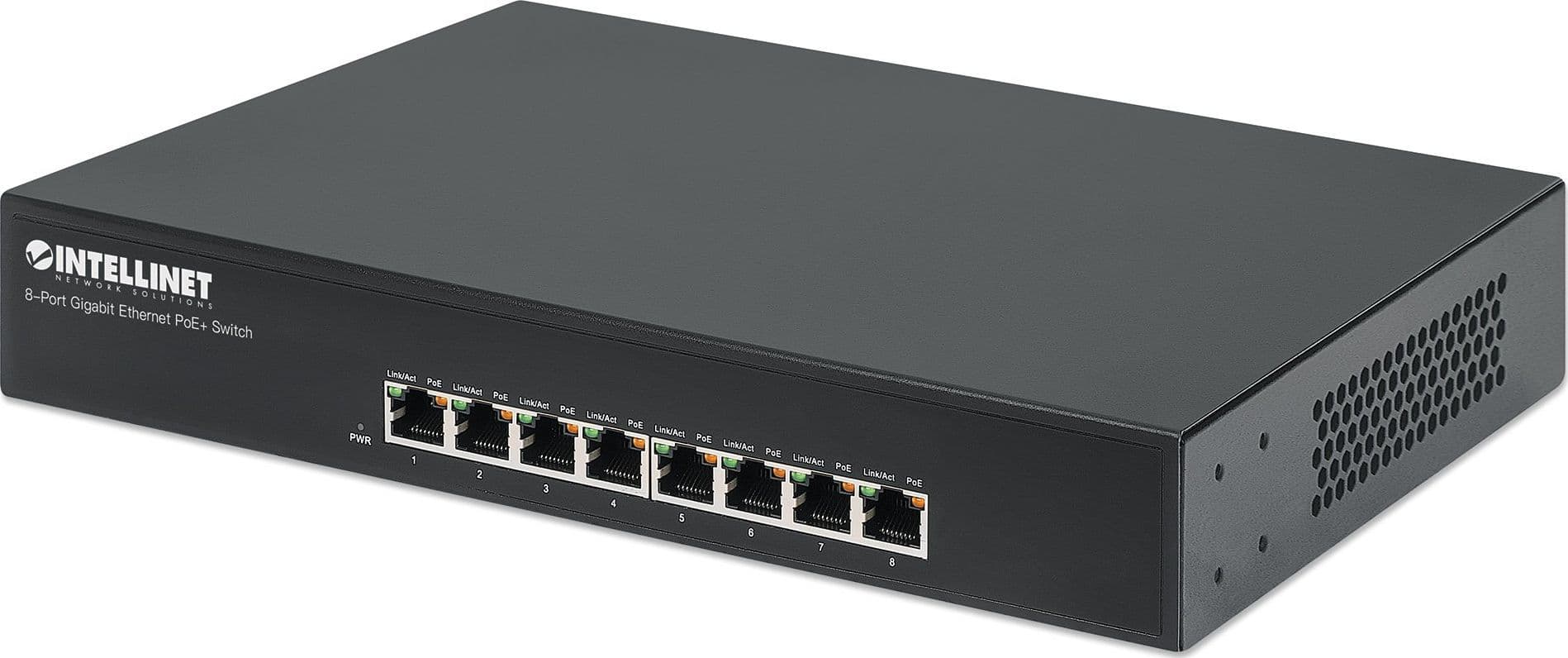 Switch 8 porte Gigabit PoE+ in  Scontolo.net - Potenza, commercioVirtuoso.it
