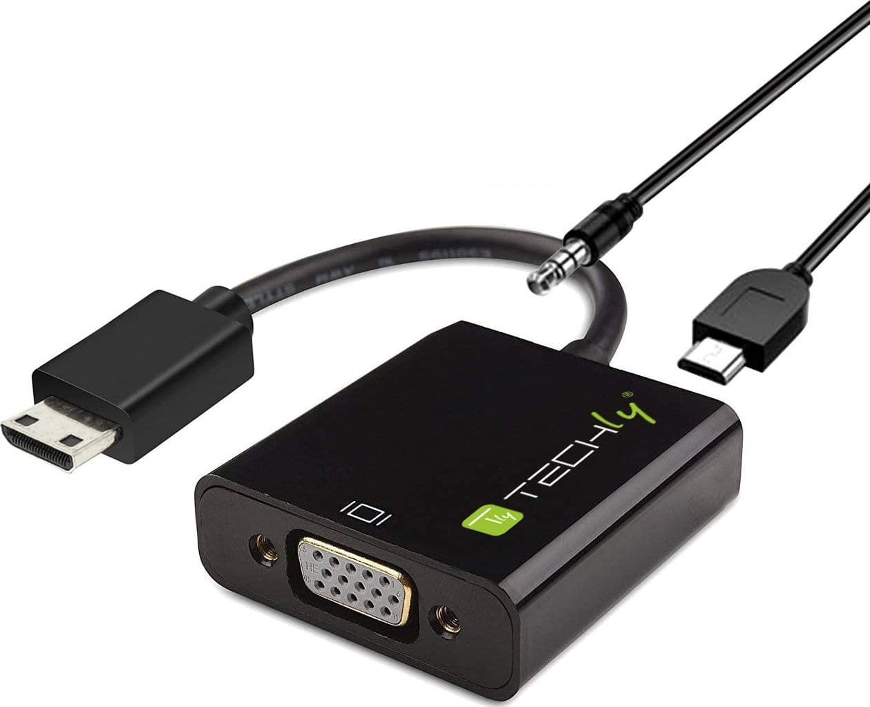 Cavo Convertitore Adattatore da HDMI&trade mini C a VGA con Micro USB e Audio in  Scontolo.net - Potenza, commercioVirtuoso.it