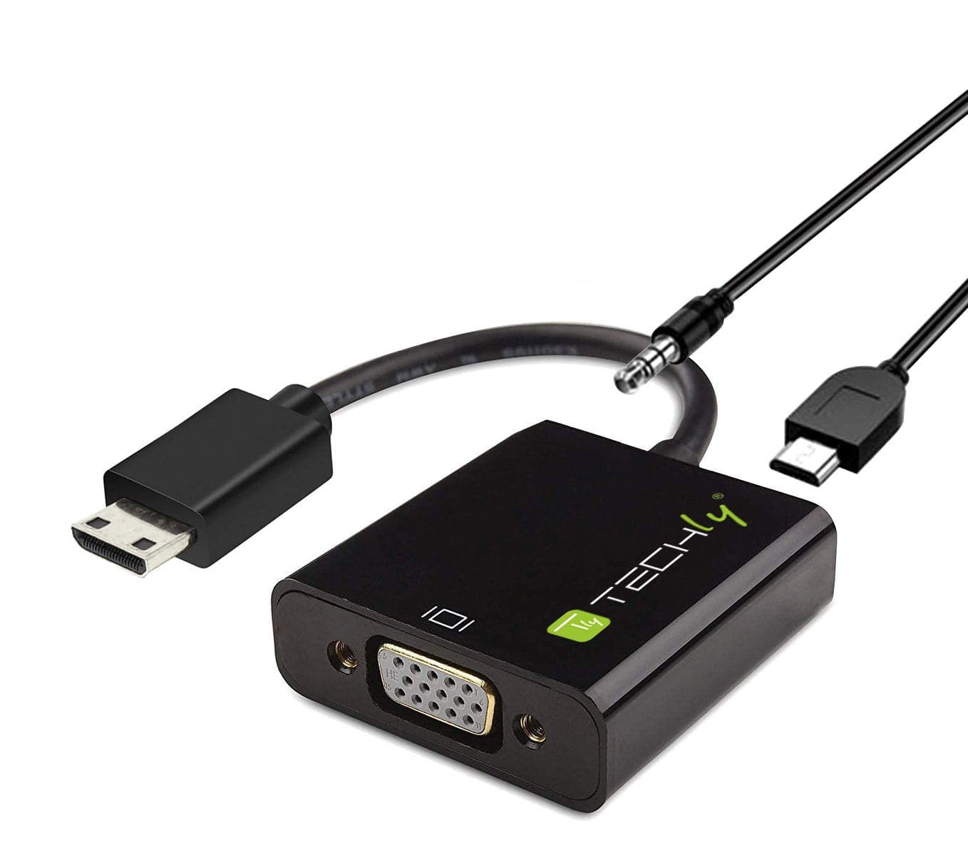 Cavo Convertitore Adattatore da HDMI&trade mini C a VGA con Micro USB e Audio in  Scontolo.net - Potenza, commercioVirtuoso.it