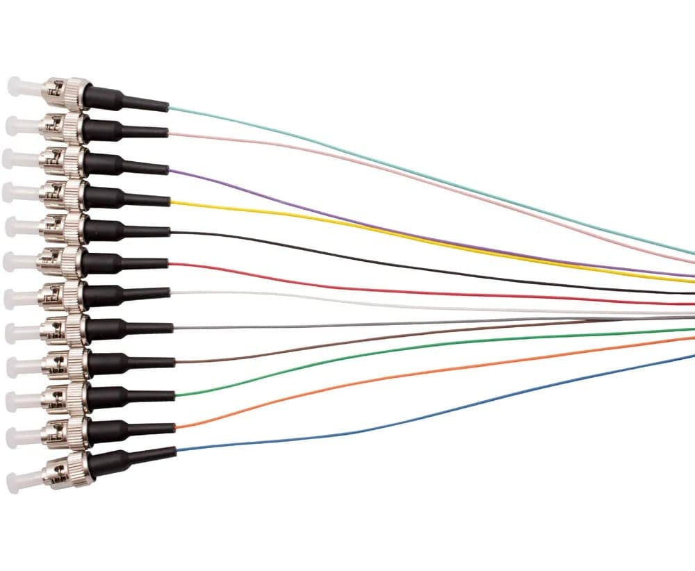 Set 12 Pigtail Fibra Ottica Multimodale OM3 ST 50/125 2 m in  Scontolo.net - Potenza, commercioVirtuoso.it