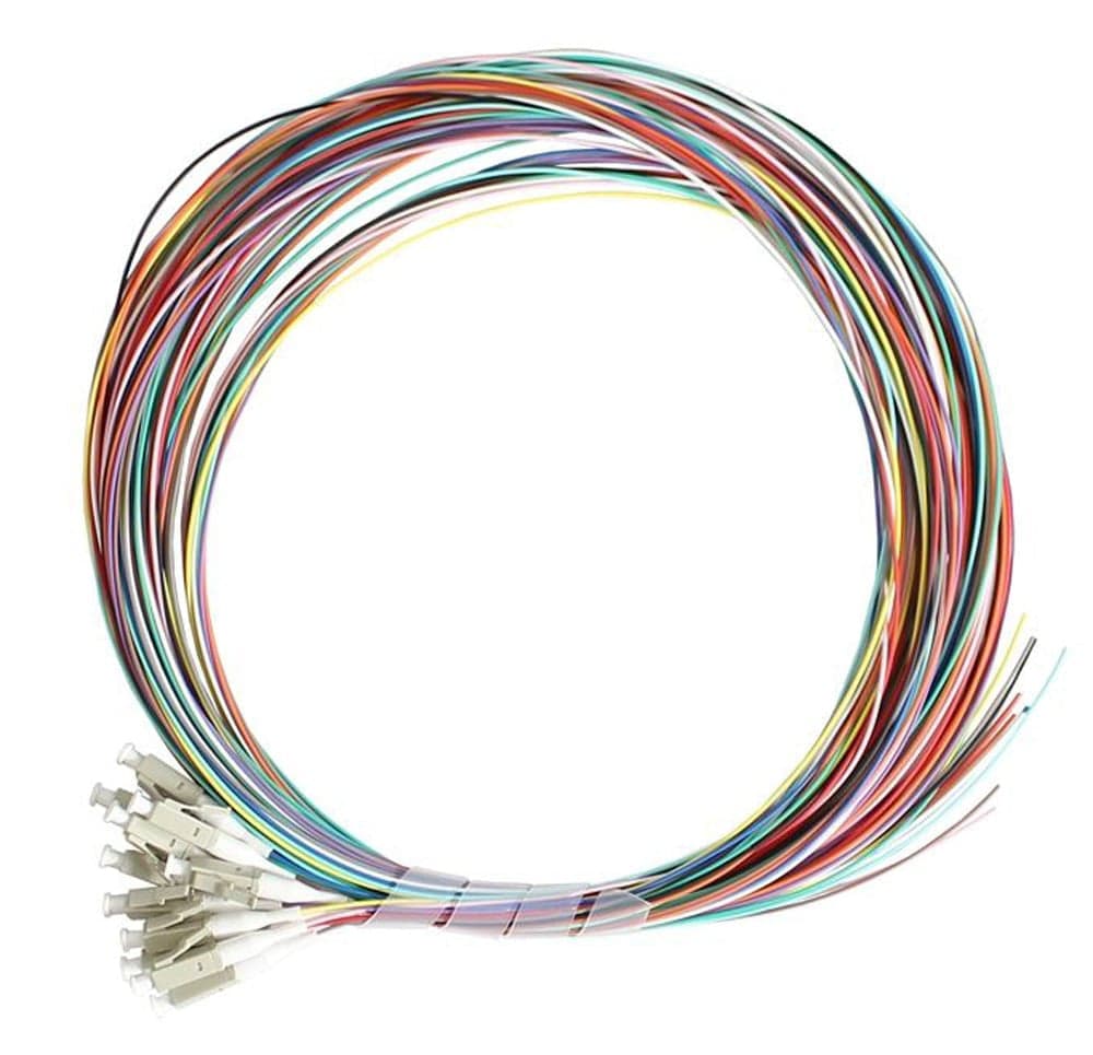 Set 12 Pigtail Fibra Ottica Multimodale OM2 LC 50/125 2 m in  Scontolo.net - Potenza, commercioVirtuoso.it