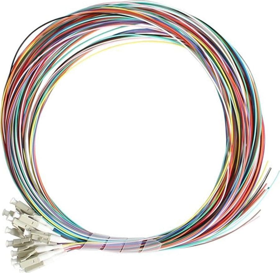 Set 12 Pigtail Fibra Ottica Multimodale OM4 LC 50/125 2 m in  Scontolo.net - Potenza, commercioVirtuoso.it