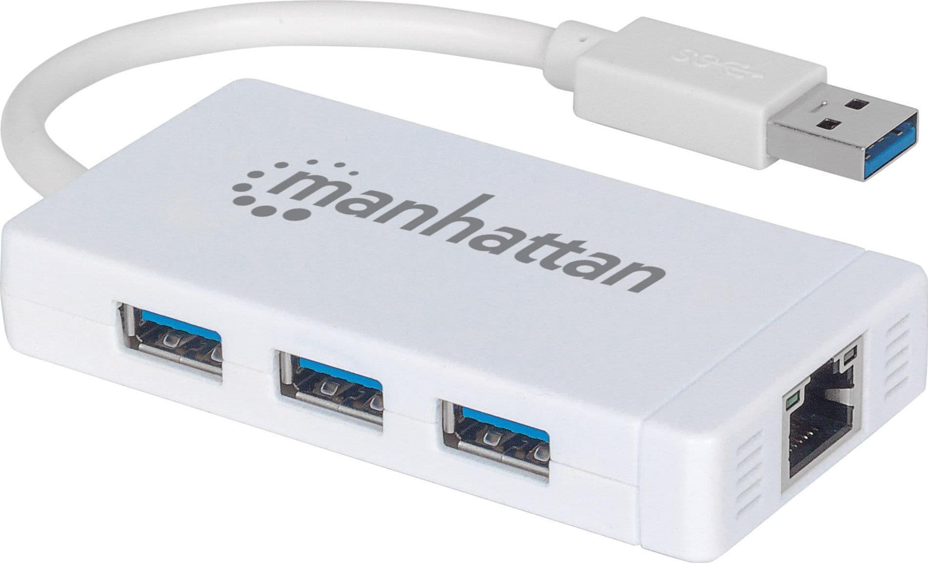 Hub 3 porte USB 3.0 con Adattatore Ethernet Gigabit in  Scontolo.net - Potenza, commercioVirtuoso.it