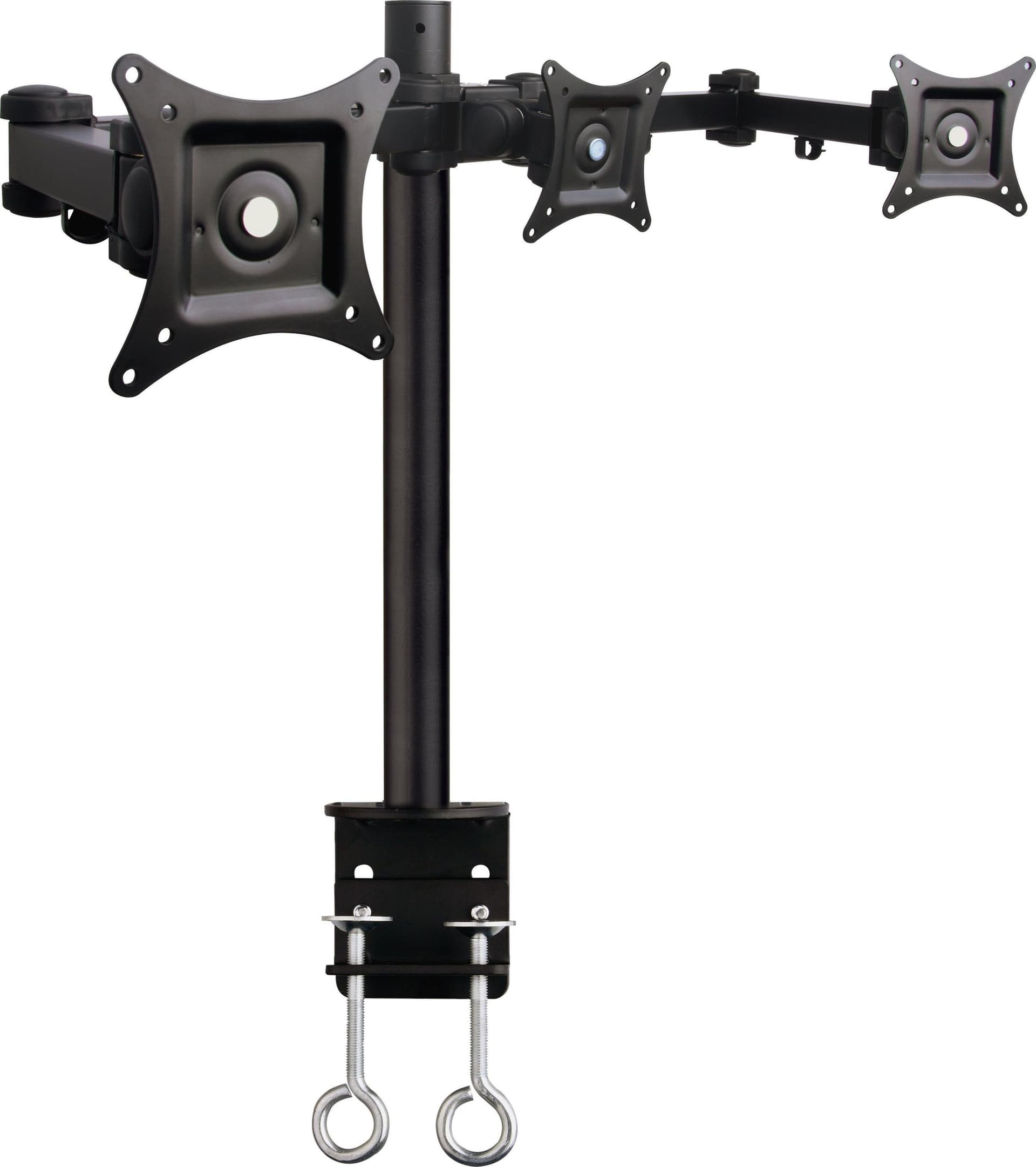 Supporto da scrivania per 3 Monitor 13-24'' con morsetto in Supporti Scontolo.net - Potenza, commercioVirtuoso.it