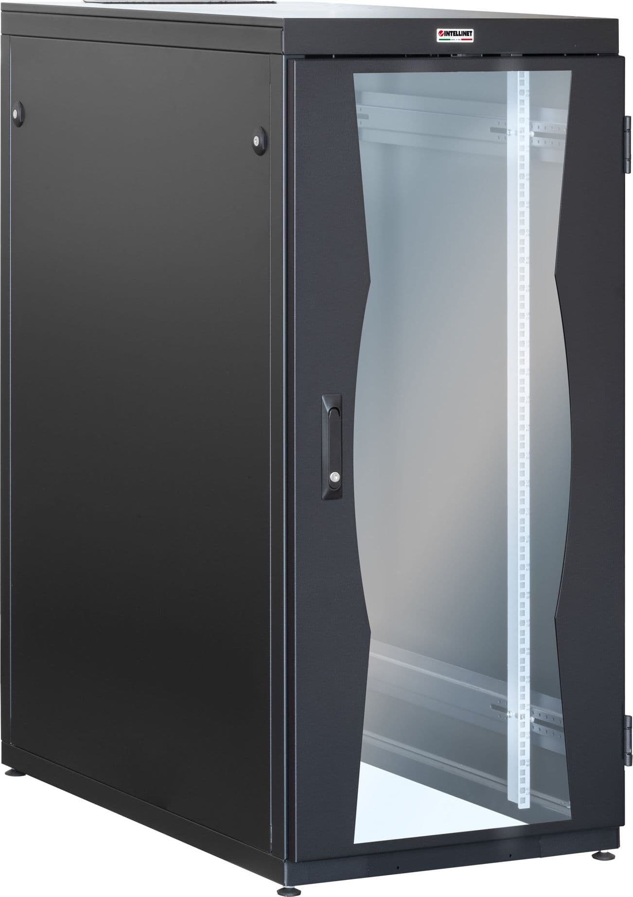 Armadio NetRack 19'' 600x1000 27 Unit&agrave Nero da Assemblare in Credenze Scontolo.net - Potenza, commercioVirtuoso.it