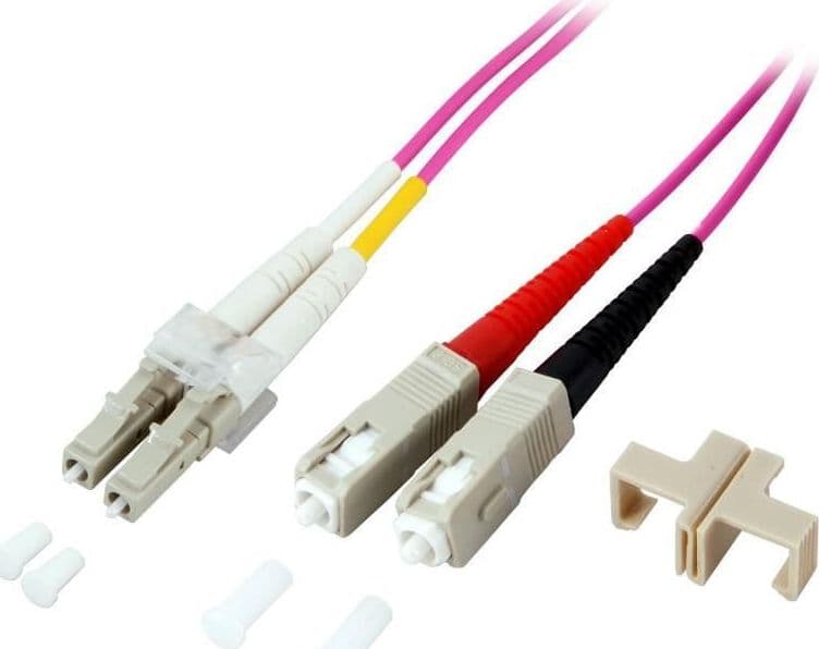 Cavo Fibra Ottica Multimodale OM4 SC/LC 50/125 5 m in  Scontolo.net - Potenza, commercioVirtuoso.it