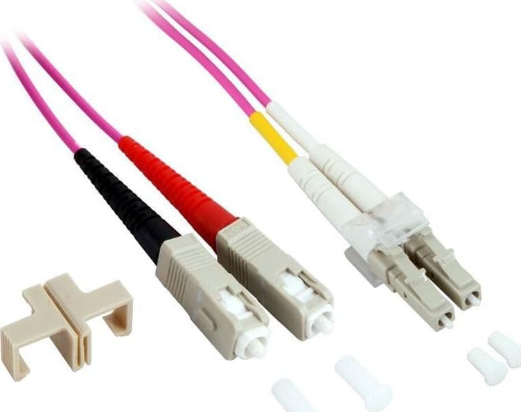 Cavo Fibra Ottica Multimodale OM4 SC/LC 50/125 5 m in  Scontolo.net - Potenza, commercioVirtuoso.it