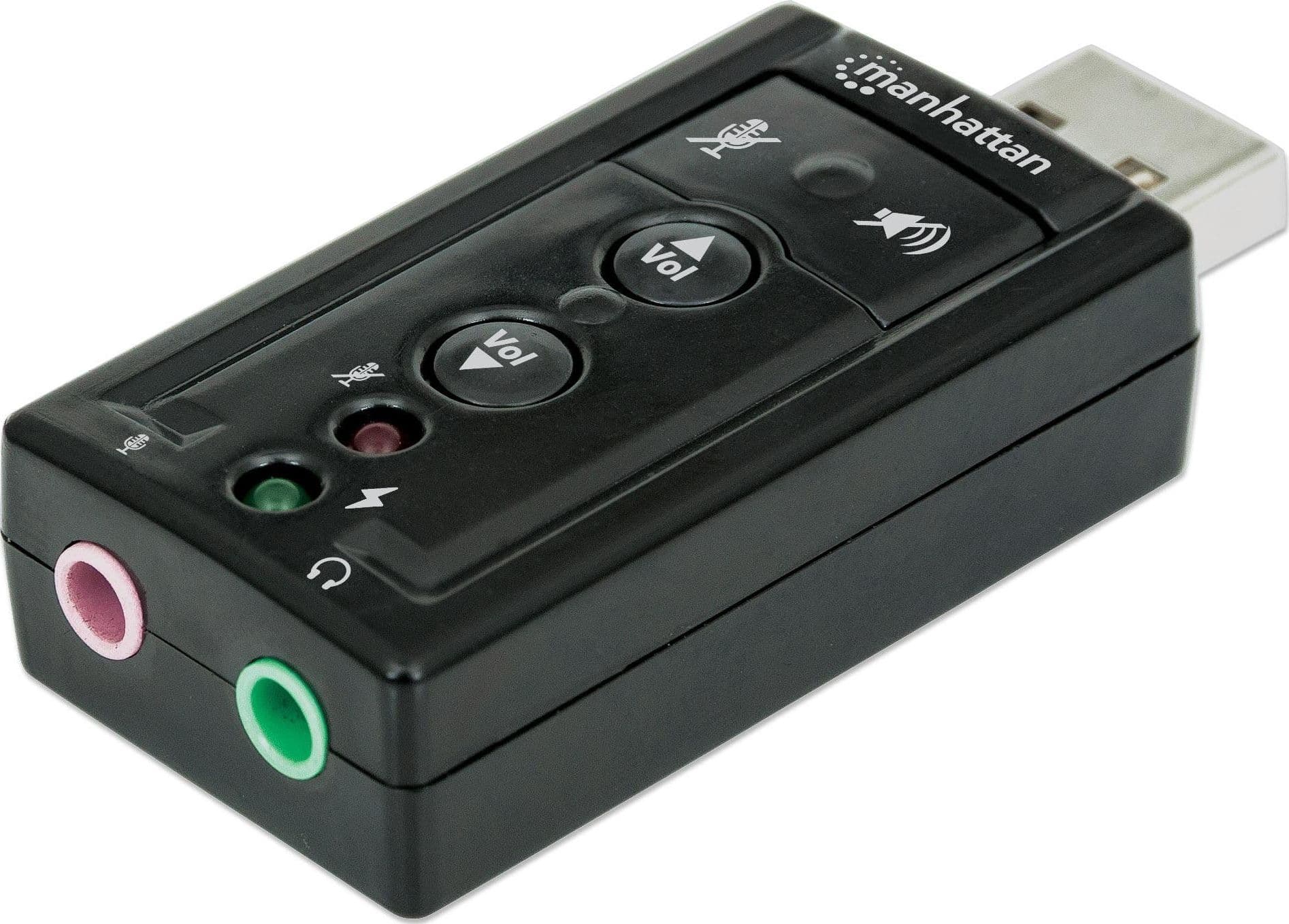 Scheda Audio Stereo USB 2.0 Virtual 7.1 Canali