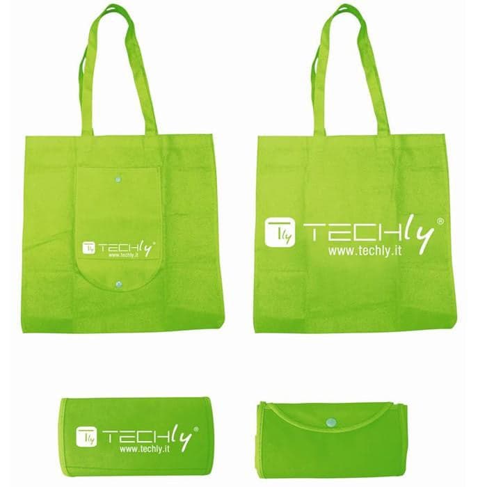 Borsa riutilizzabile Techly in TNT in Borse riutilizzabili per la spesa Scontolo.net - Potenza, commercioVirtuoso.it