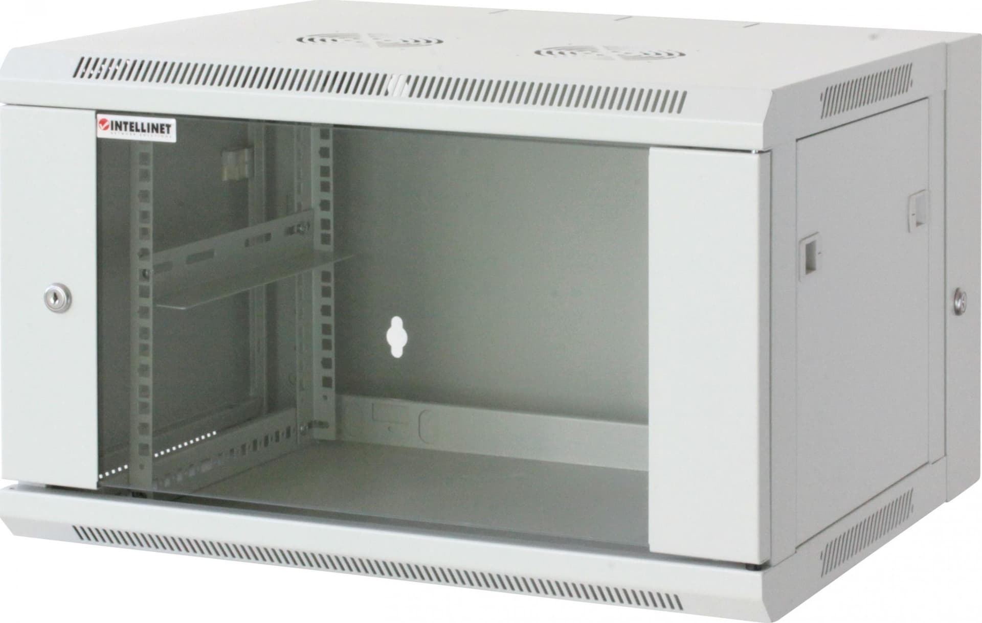 Armadio Rack 19'' a muro 9 unit&agrave due sezioni Grigio in  Scontolo.net - Potenza, commercioVirtuoso.it