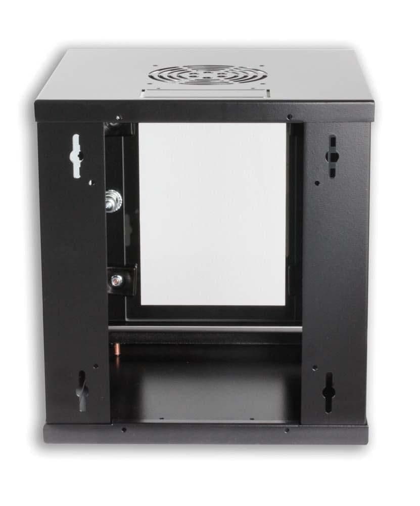 Armadio Rack 10'' a muro 6 unit&agrave Nero in  Scontolo.net - Potenza, commercioVirtuoso.it