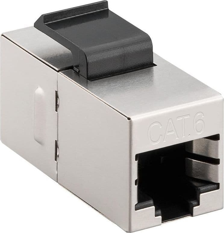 Accoppiatore RJ45 F/F STP Cat.6 Keystone in Cavi Ethernet Scontolo.net - Potenza, commercioVirtuoso.it