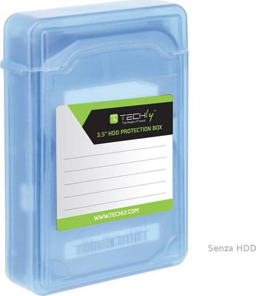 Scatola di Protezione per 1 HDD 3,5'' Azzurro Trasparente in  Scontolo.net - Potenza, commercioVirtuoso.it