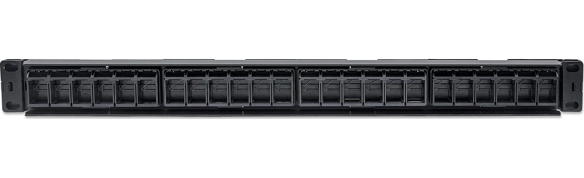 Pannello Patch Modulare 24 Porte Slim 1U Nero in Cavi Ethernet Scontolo.net - Potenza, commercioVirtuoso.it