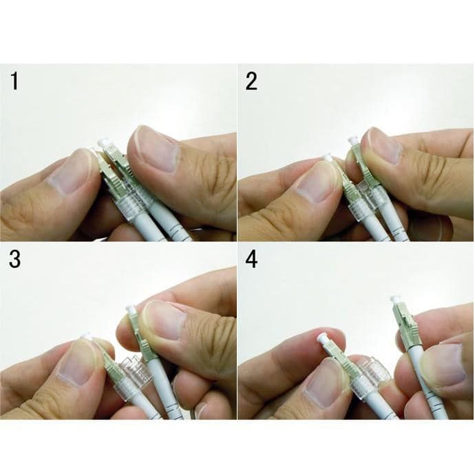 Clip LC Duplex Trasparente in Clip fermacavi da parete Scontolo.net - Potenza, commercioVirtuoso.it