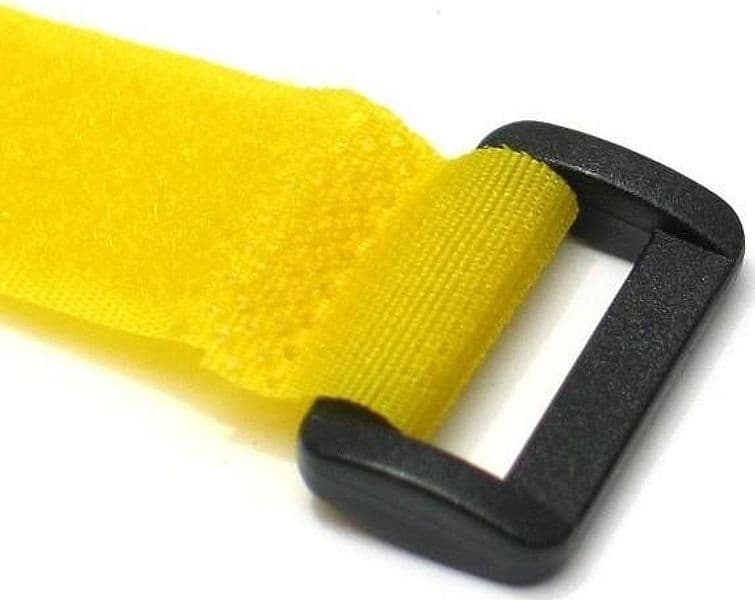 Fascette Fermacavo Gialle in Velcro Set da 10 pz in Stringicavi Scontolo.net - Potenza, commercioVirtuoso.it