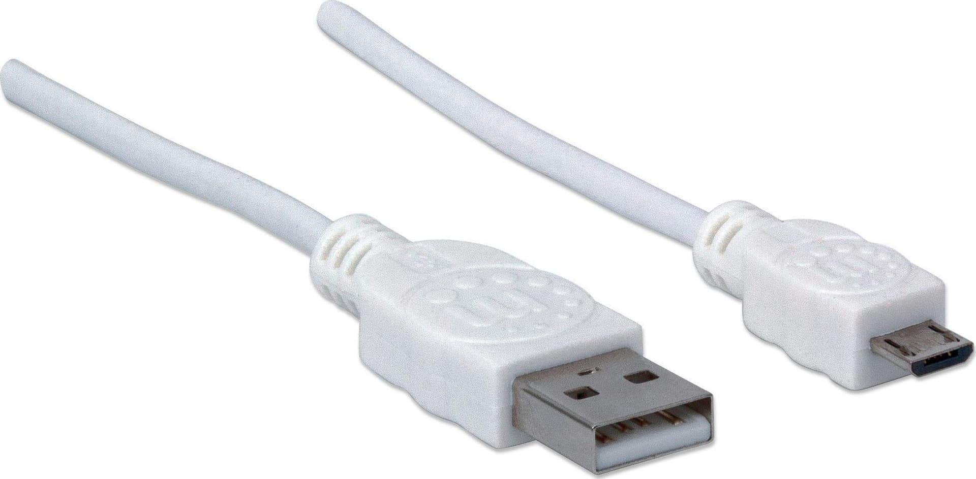 Cavo USB 2.0 A maschio/Micro B maschio 1m Bianco in  Scontolo.net - Potenza, commercioVirtuoso.it