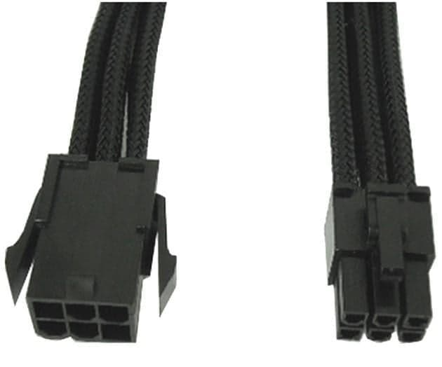 Cavo Prolunga PCI-E 6 Pin 30 cm con Guaina Nera in Cavi di alimentazione Scontolo.net - Potenza, commercioVirtuoso.it