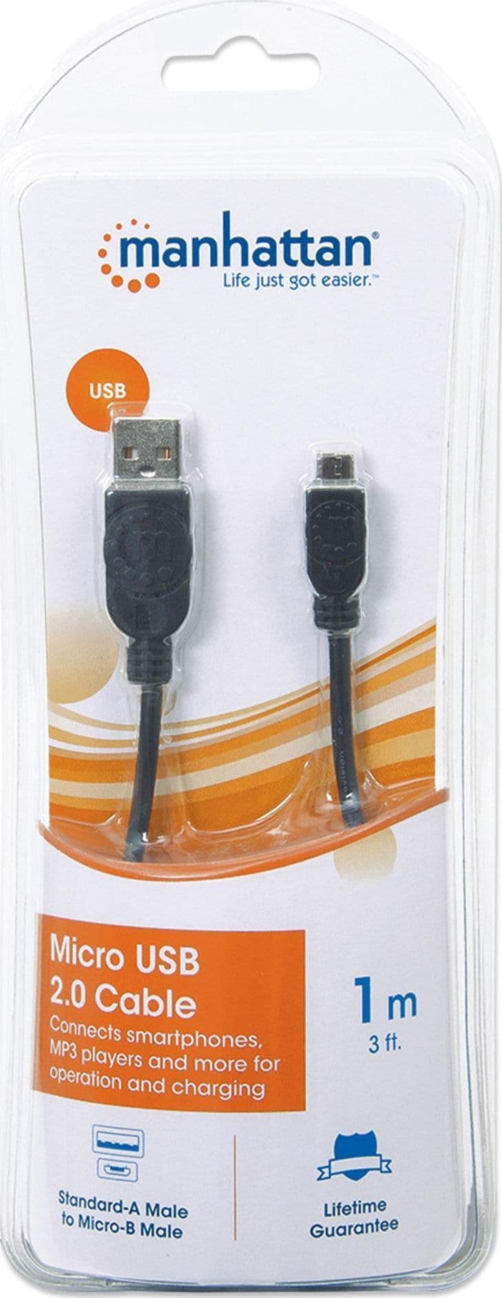 Cavo USB 2.0 Hi-Speed A maschio/Micro B maschio 1 m in Blister in  Scontolo.net - Potenza, commercioVirtuoso.it