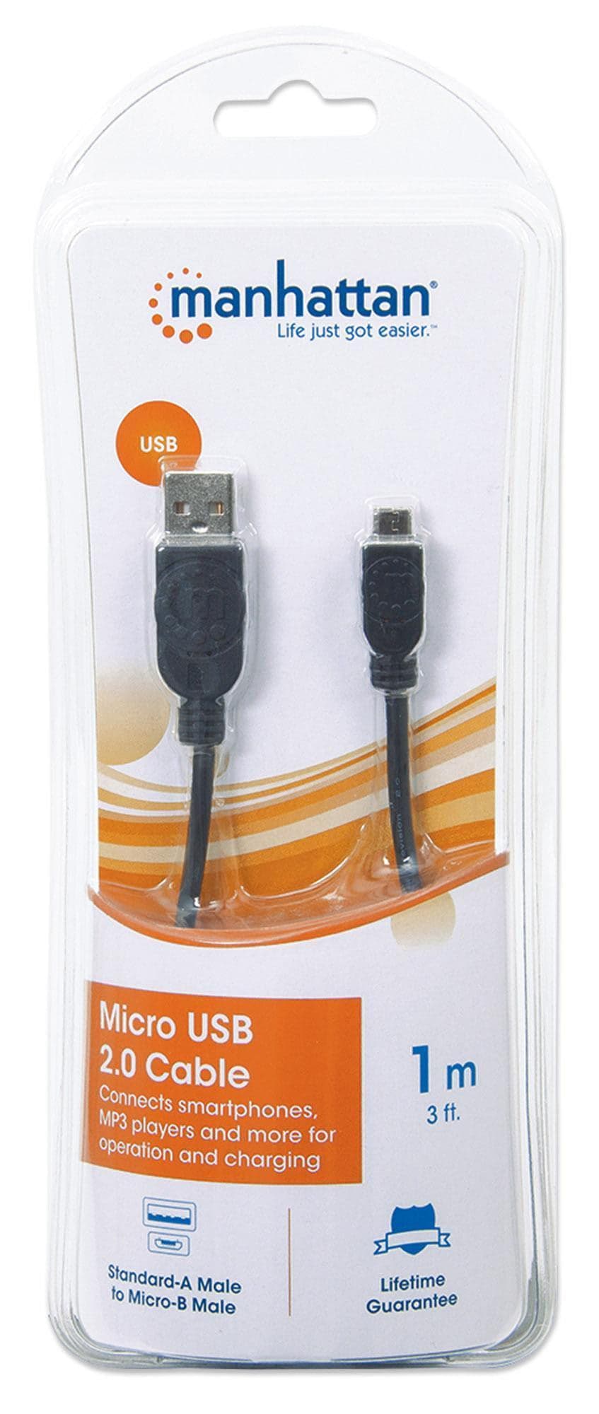 Cavo USB 2.0 Hi-Speed A maschio/Micro B maschio 1 m in Blister in  Scontolo.net - Potenza, commercioVirtuoso.it
