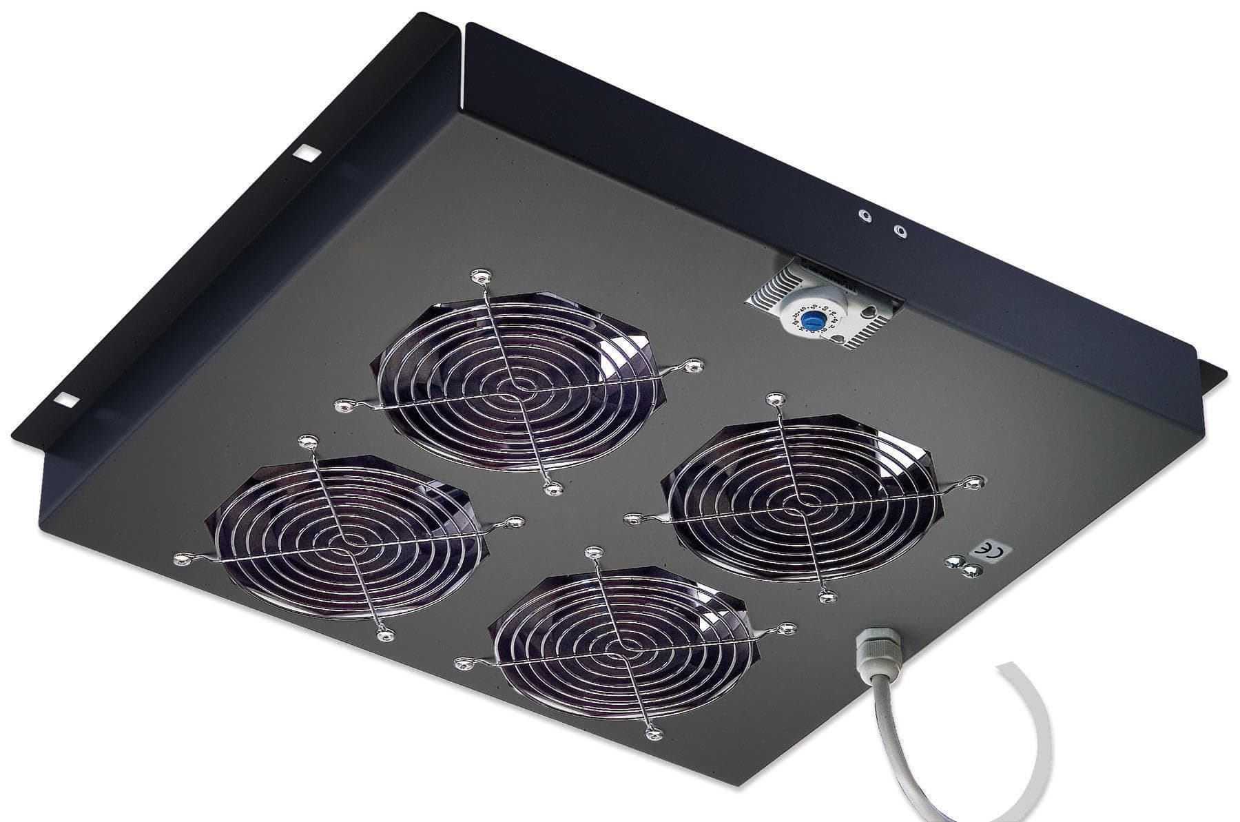 Gruppo di ventilazione a soffitto per Rack 19'' 4 Ventole Nero in Canalizzazioni Scontolo.net - Potenza, commercioVirtuoso.it