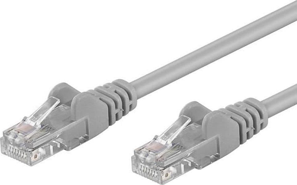 Cavo di rete Patch CCA Cat. 6 Grigio UTP 1,5 m in Cavi Ethernet Scontolo.net - Potenza, commercioVirtuoso.it