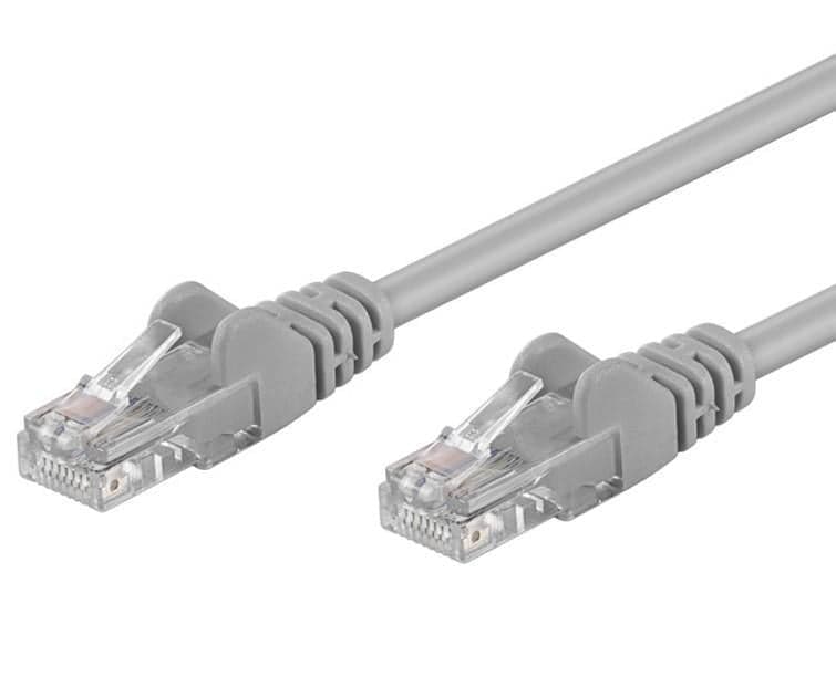Cavo di rete Patch CCA Cat. 6 Grigio UTP 1,5 m in Cavi Ethernet Scontolo.net - Potenza, commercioVirtuoso.it