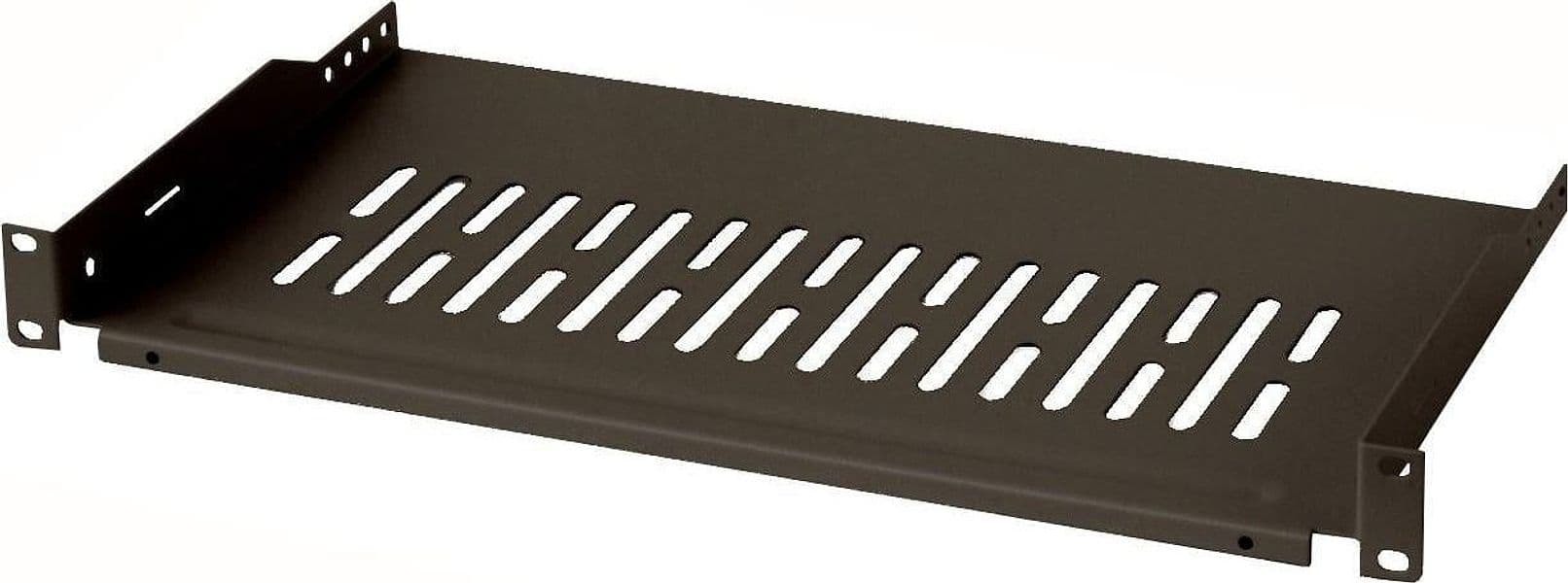 Mensola per Rack 19'' 255 mm 1U Fissaggio su 2 punti Nero in Clip fermacavi da parete Scontolo.net - Potenza, commercioVirtuoso.it