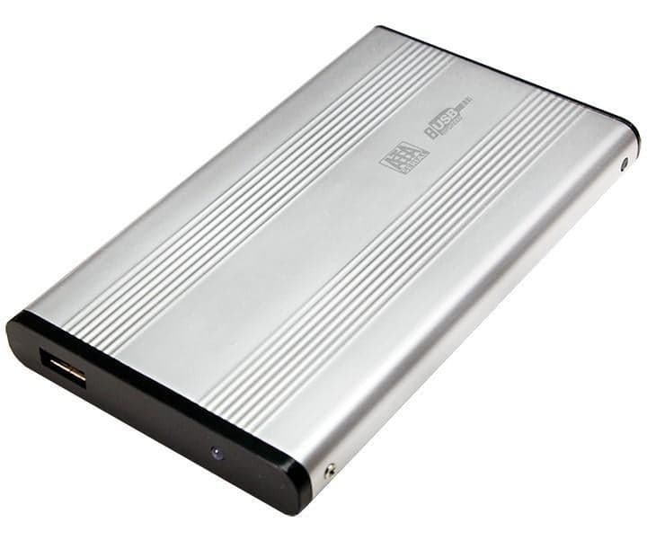 Box HDD Esterno SATA 2.5'' USB 2.0 Grigio in Case e serrature Scontolo.net - Potenza, commercioVirtuoso.it