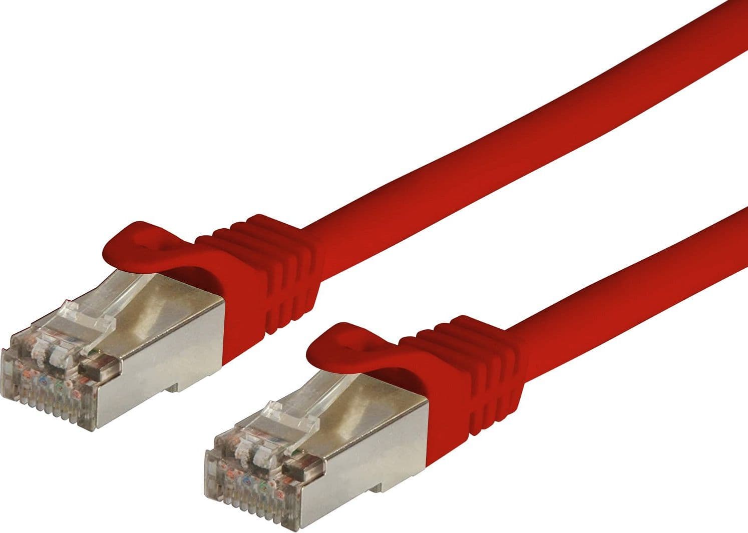 Cavo di rete Patch in CCA Schermato Cat. 6 Rosso F/UTP 10 m Bulk in Cavi Ethernet Scontolo.net - Potenza, commercioVirtuoso.it