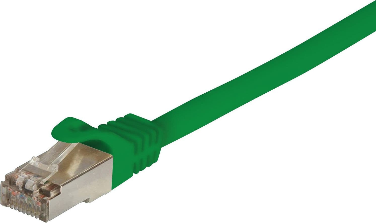 Cavo di rete Patch in CCA Schermato Cat. 6 Verde F/UTP 10 m Bulk in Cavi Ethernet Scontolo.net - Potenza, commercioVirtuoso.it