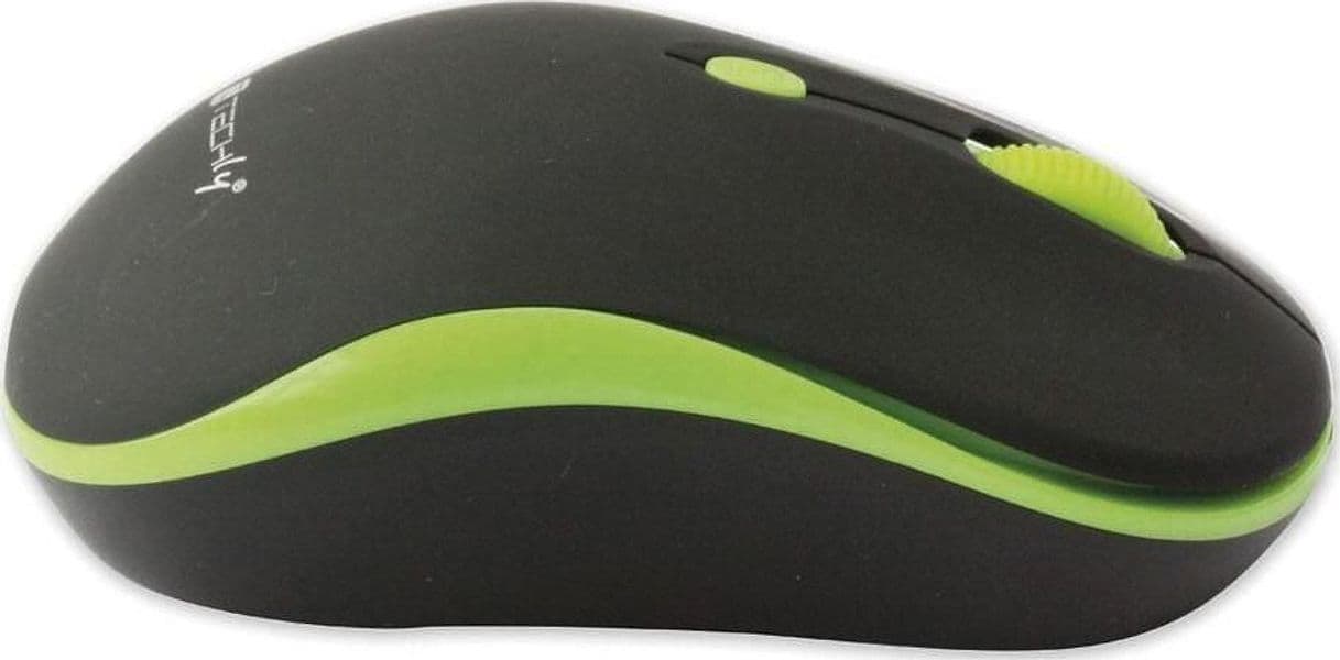 Mouse Wireless 2.4GHz 800-1600 dpi Nero/Verde in  Scontolo.net - Potenza, commercioVirtuoso.it
