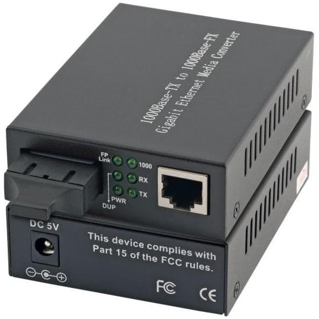Convertitore RJ45 / SC Gigabit Monomodale in  Scontolo.net - Potenza, commercioVirtuoso.it