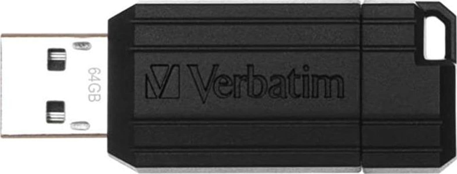 Memoria USB 2.0 PinStripe da 64Gb Colore Nero in  Scontolo.net - Potenza, commercioVirtuoso.it