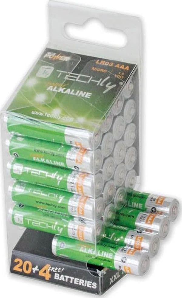 Multipack 24 Batterie High Power Mini Stilo AAA Alcaline LR03 1,5V in Pile monouso Scontolo.net - Potenza, commercioVirtuoso.it