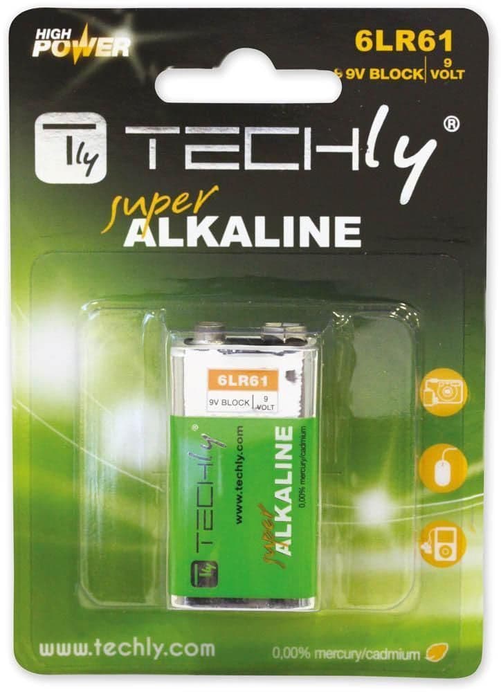 Blister 1 Batteria High Power Alcalina 6LR61 9V in Pile monouso Scontolo.net - Potenza, commercioVirtuoso.it