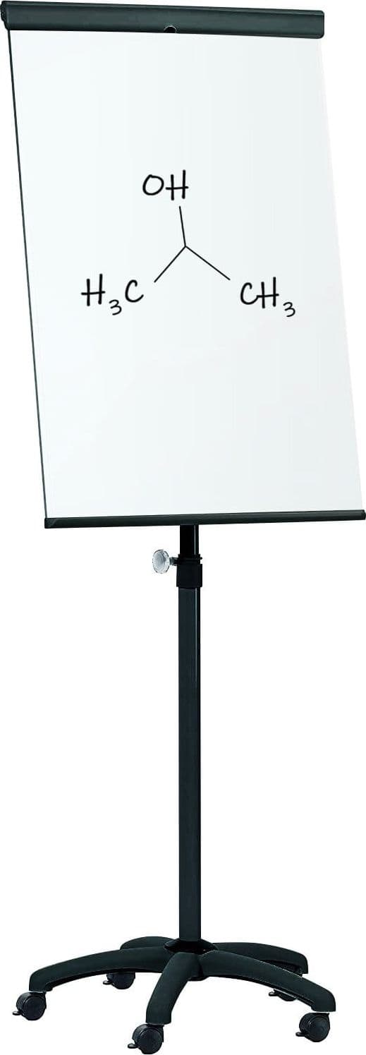 Lavagna Magnetica Cancellabile Flipchart Portablocco Ruote 70x100 cm in Lavagne a fogli mobili Scontolo.net - Potenza, commercioVirtuoso.it