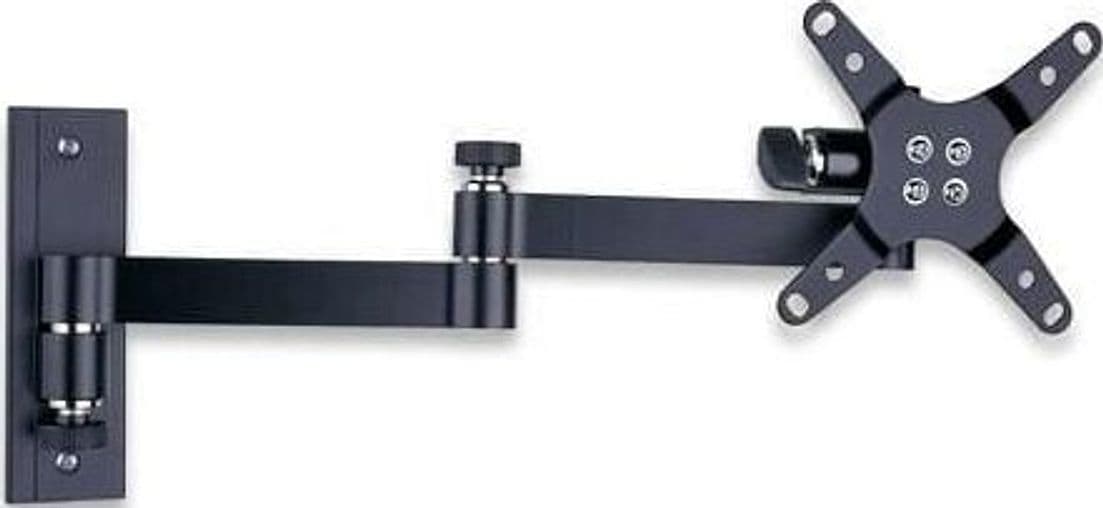 Supporto a muro per TV LED LCD 13-30'' inclinabile 3 snodi nero in Supporti da parete e da soffitto Scontolo.net - Potenza, commercioVirtuoso.it