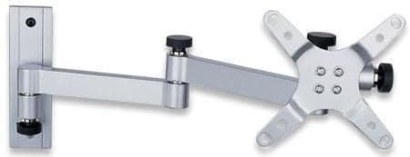 Supporto a muro per TV LED LCD 13-30'' inclinabile 3 snodi silver in Supporti da parete e da soffitto Scontolo.net - Potenza, commercioVirtuoso.it
