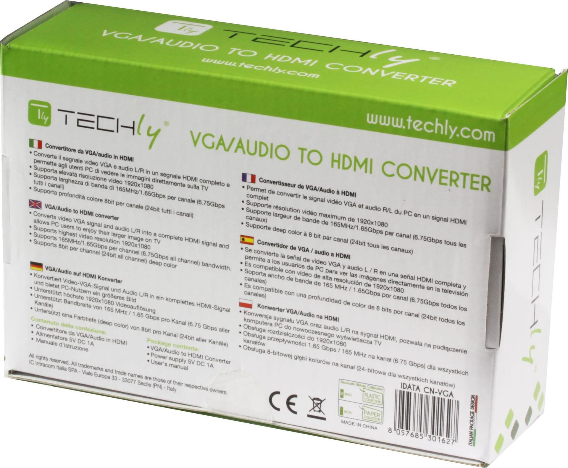 Convertitore da VGA/Audio a HDMI in Adattatori Scontolo.net - Potenza, commercioVirtuoso.it