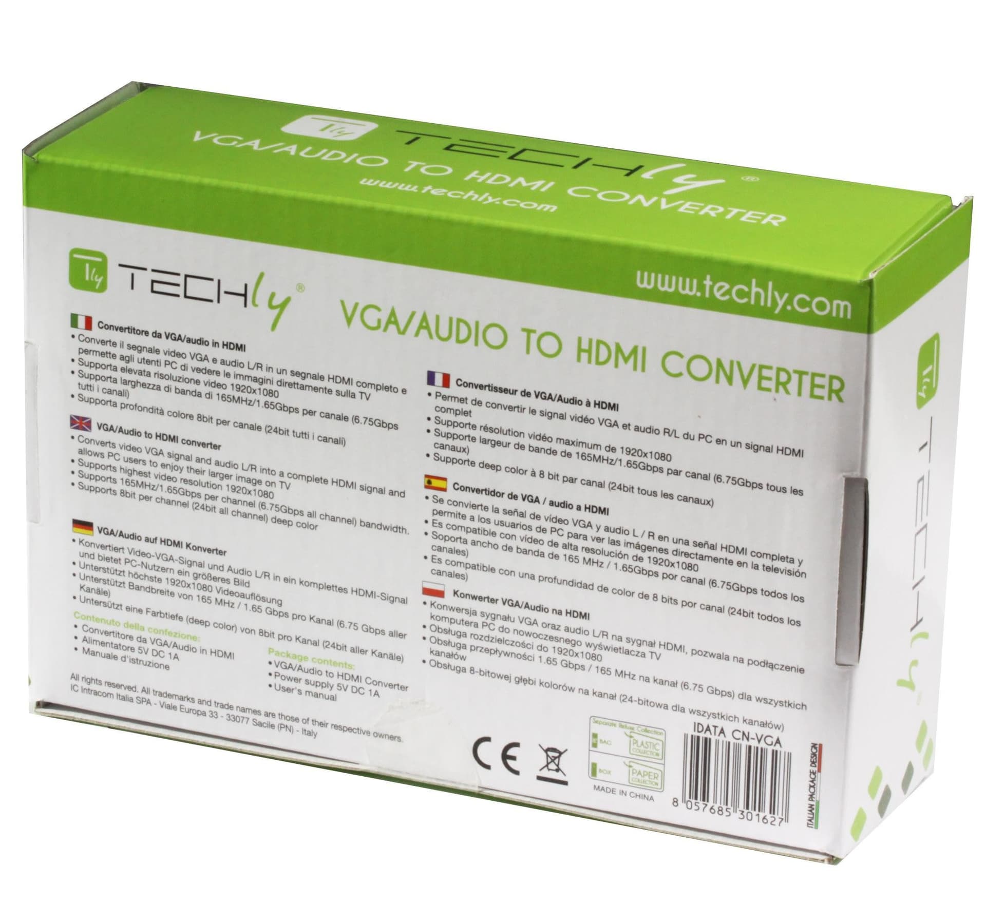 Convertitore da VGA/Audio a HDMI in Adattatori Scontolo.net - Potenza, commercioVirtuoso.it