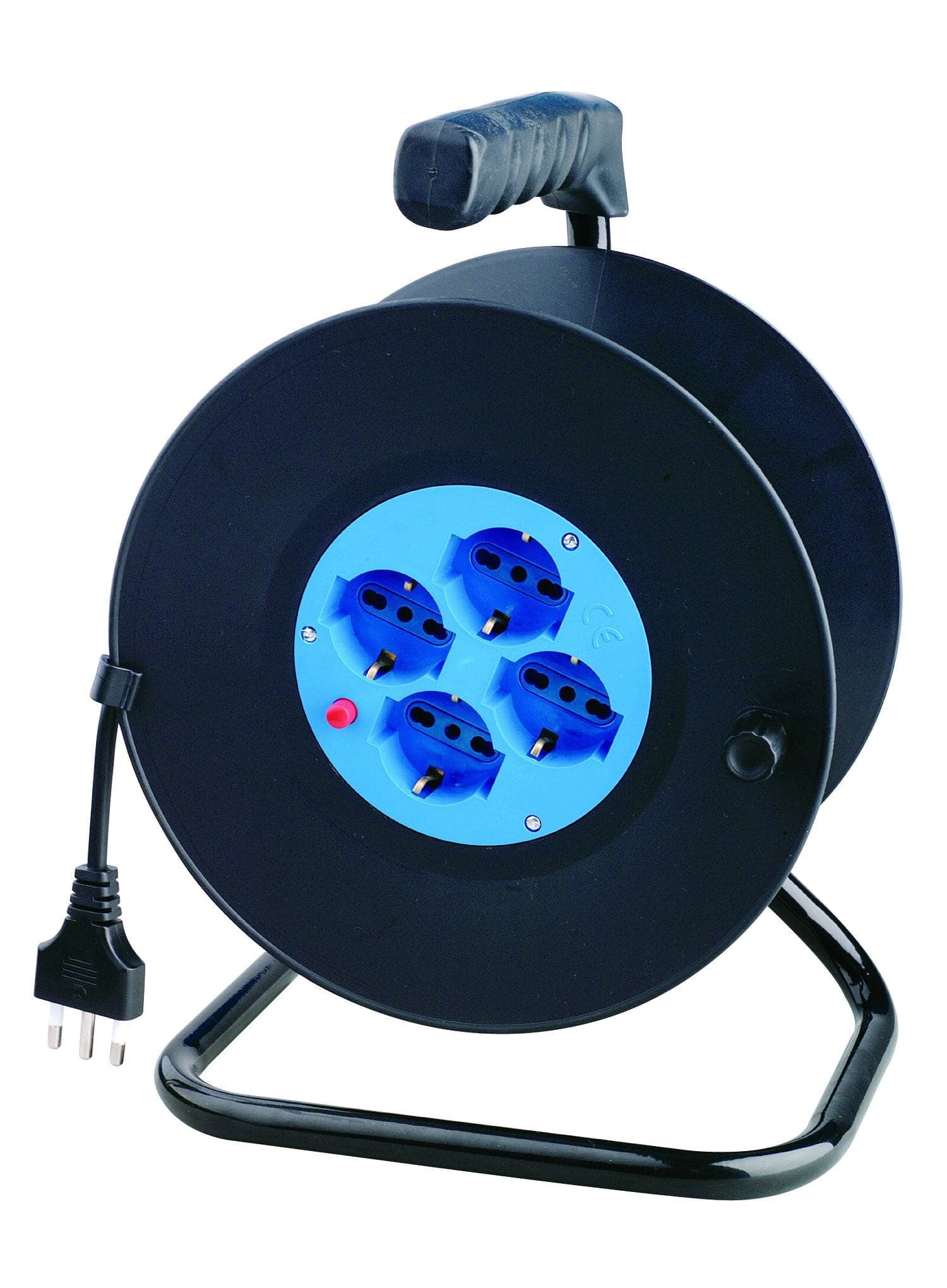 Avvolgicavo 4 prese bipasso/schuko 25 mt in Bobine per cavo Scontolo.net - Potenza, commercioVirtuoso.it
